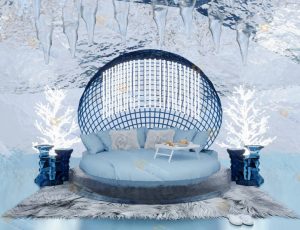 冰雪氛围卧室—布兰德（BL）工程源文件