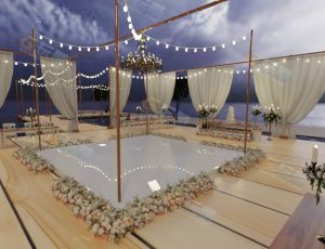 浪漫海边婚礼派对—布兰德（BL）工程源文件