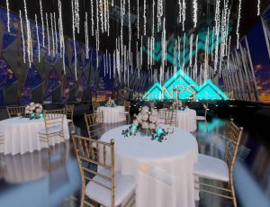 时尚婚礼现场—布兰德（BL）工程源文件