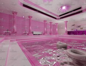 泡泡浴泳池馆—布兰德（BL）工程源文件