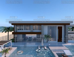 普通派对别墅—布兰德（BL）工程源文件