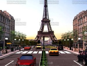 巴黎街道—布兰德（BL）工程源文件