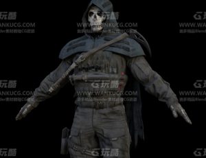 骷髅面具兵—布兰德（BL）CG三维模型