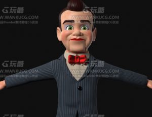木偶人先生—布兰德（BL）CG三维模型