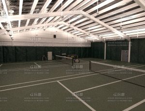 室内网球场—布兰德（BL）工程源文件