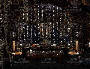 耶稣撒旦主题派对—布兰德blend项目源文件