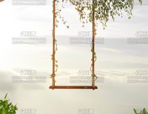 清晨的秋千—布兰德blend项目源文件