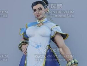 街霸6春丽—布兰德Blend模型