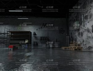 普通修车库—布兰德Blend项目源文件