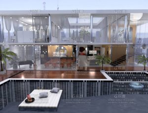 天台别墅—布兰德Blend项目源文件