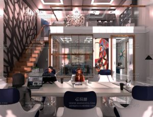 现代工作会议室—布兰德Blend项目源文件