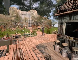 户外烧烤地—布兰德Blend项目源文件