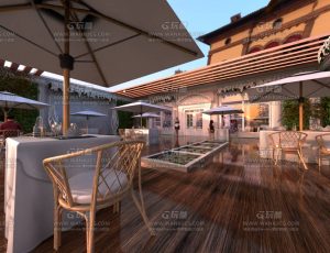 户外西餐厅—布兰德Blend项目源文件