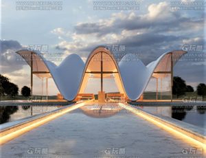 现代户外设计感别墅—布兰德Blend项目源文件