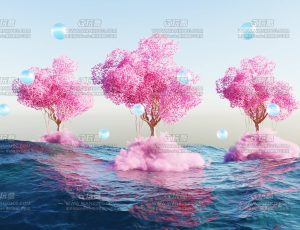 海上樱花—布兰德Blend项目源文件