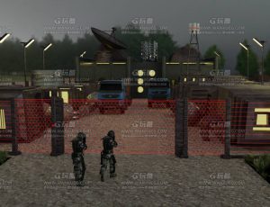 军事基地—布兰德Blend项目源文件