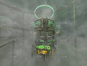赛博朋克天空科技城—布兰德Blend项目源文件