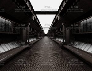 深邃科技走廊2—布兰德Blend项目源文件