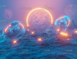 失落宇宙星球—布兰德Blend项目源文件