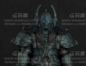 地狱魔兵骑士—布兰德Blend模型