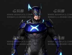 科技金刚狼—布兰德Blend模型