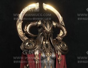 魔幻女战士—布兰德Blend模型