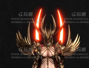 女祭司战士—布兰德Blend模型