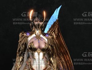 天堂女战士—布兰德Blend模型