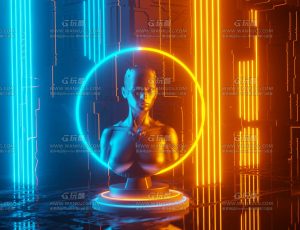 科技人像室—Blend项目源文件