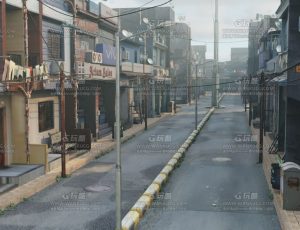 印度贫民窟街道—Blend项目源文件