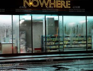 雨天夜晚街头超市—Blend项目源文件