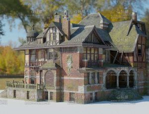 古老废弃别墅—Blend项目源文件