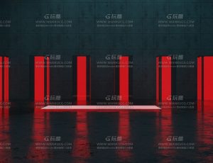 红色地下仪式地—Blend项目源文件