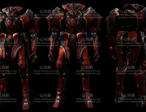 甲壳虫机器人—Blend模型