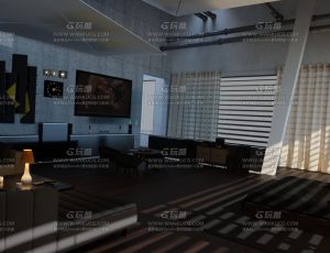 光影卧室—Blend项目源文件