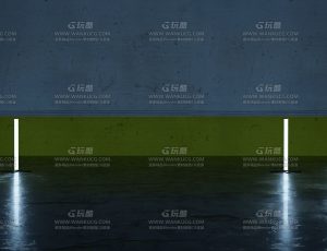 普通停车室—Blend项目源文件