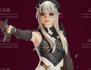 龙女—Blend模型