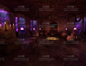 女巫法师炼丹室—Blend项目源文件