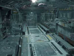 老旧科幻机仓—Blend项目源文件