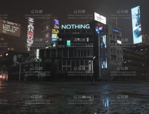 夜晚朋克街区—Blend项目源文件