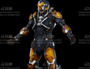 战争机器人3—Blend模型