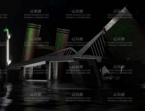 时尚街头摆拍装逼场景—Blend项目源文件