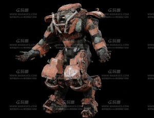 战争机器人1—Blend模型