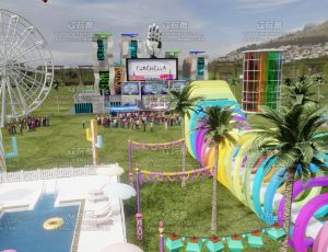 音乐狂欢节现场白天—Blend项目源文件