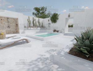 东南亚度假区—Blend项目源文件