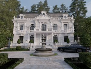 古典别墅庄园—Blend项目源文件