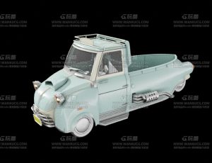 小拖车—Blend模型