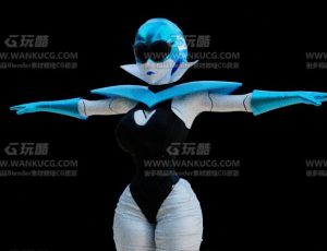 蒙面女超人—Blend模型