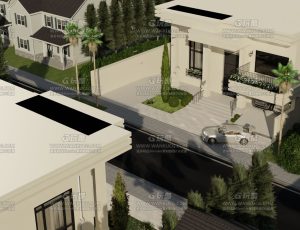 富人富豪别墅区—Blend项目源文件