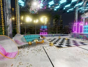 露天派对酒吧—Blend项目源文件